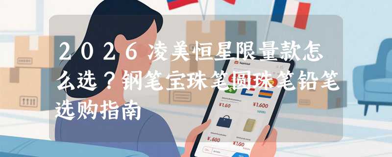 2026凌美恒星限量款怎么选？钢笔宝珠笔圆珠笔铅笔选购指南
