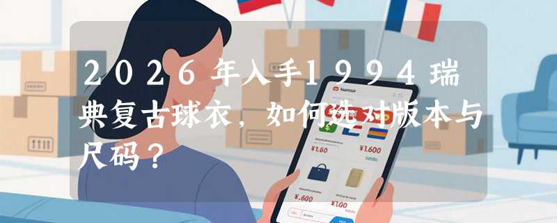 2026年入手1994瑞典复古球衣，如何选对版本与尺码？