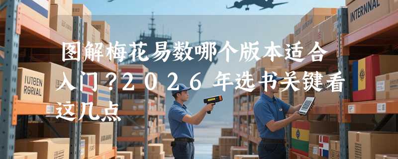 图解梅花易数哪个版本适合入门？2026年选书关键看这几点