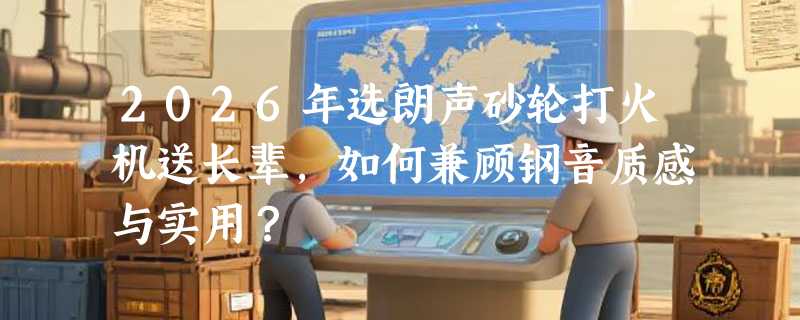 2026年选朗声砂轮打火机送长辈，如何兼顾钢音质感与实用？