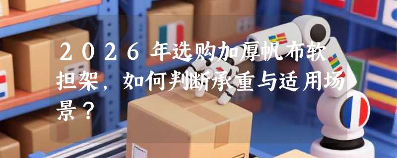 2026年选购加厚帆布软担架，如何判断承重与适用场景？