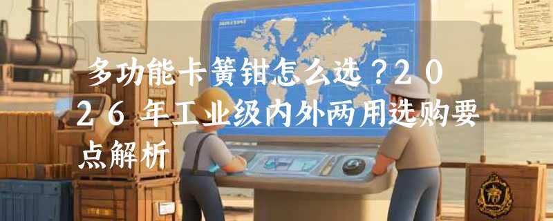 多功能卡簧钳怎么选？2026年工业级内外两用选购要点解析