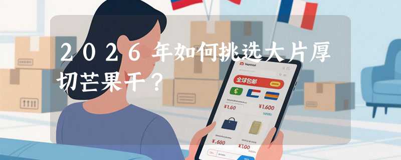 2026年如何挑选大片厚切芒果干？