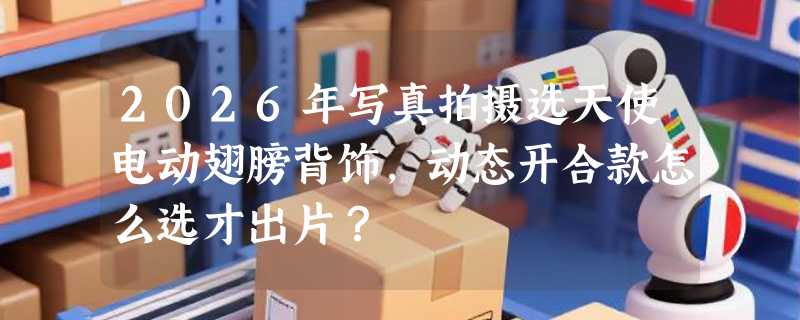 2026年写真拍摄选天使电动翅膀背饰，动态开合款怎么选才出片？