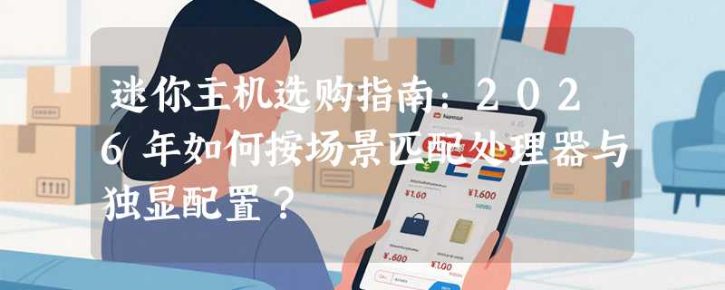 迷你主机选购指南：2026年如何按场景匹配处理器与独显配置？