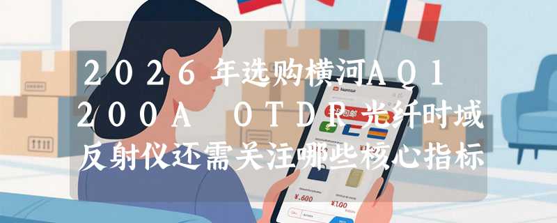2026年选购横河AQ1200A OTDR光纤时域反射仪还需关注哪些核心指标？