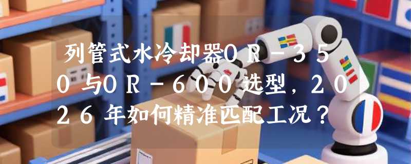 列管式水冷却器OR-350与OR-600选型，2026年如何精准匹配工况？