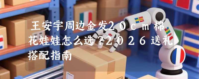 王安宇周边金发20cm棉花娃娃怎么选？2026送礼搭配指南