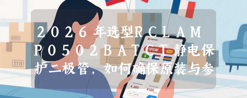 2026年选型RCLAMP0502BATCT静电保护二极管，如何确保原装与参数匹配？