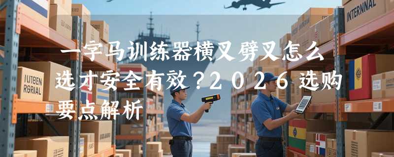 一字马训练器横叉劈叉怎么选才安全有效？2026选购要点解析
