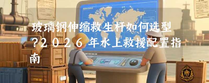 玻璃钢伸缩救生杆如何选型？2026年水上救援配置指南