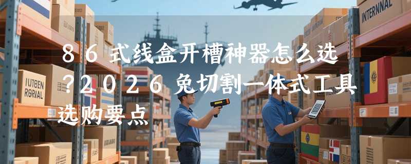 86式线盒开槽神器怎么选？2026免切割一体式工具选购要点