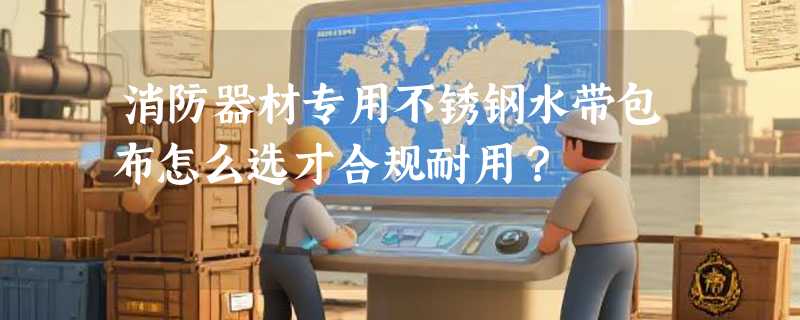 消防器材专用不锈钢水带包布怎么选才合规耐用？