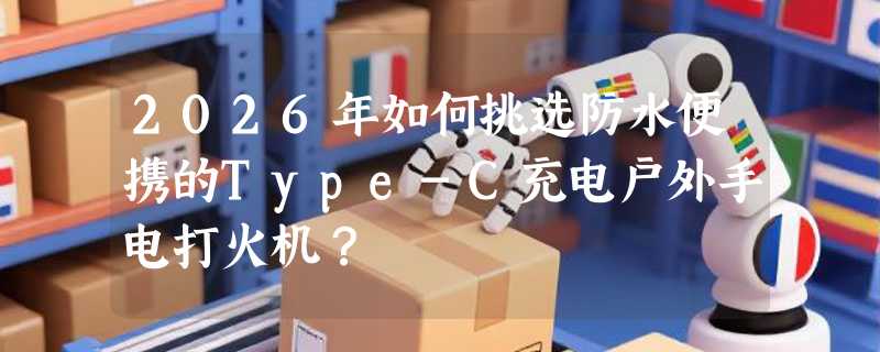 2026年如何挑选防水便携的Type-C充电户外手电打火机？