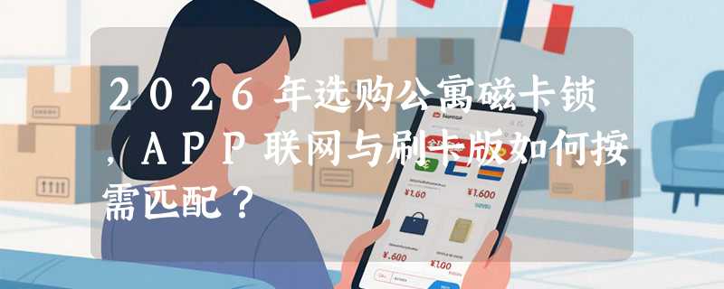 2026年选购公寓磁卡锁，APP联网与刷卡版如何按需匹配？