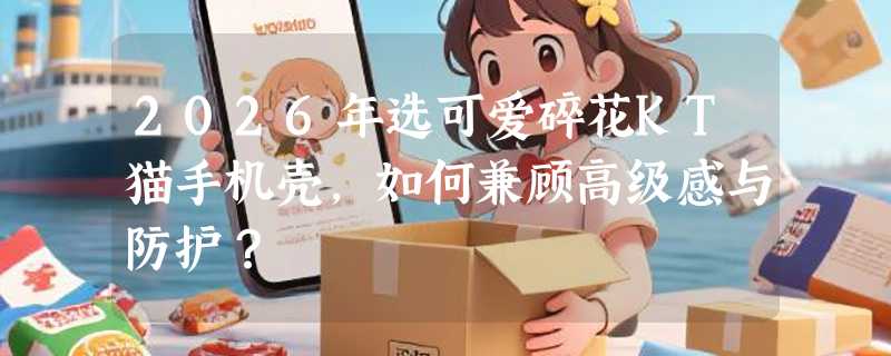 2026年选可爱碎花KT猫手机壳，如何兼顾高级感与防护？