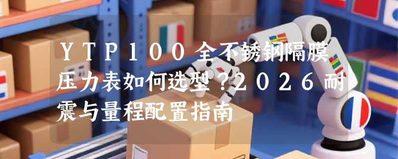YTP100全不锈钢隔膜压力表如何选型？2026耐震与量程配置指南