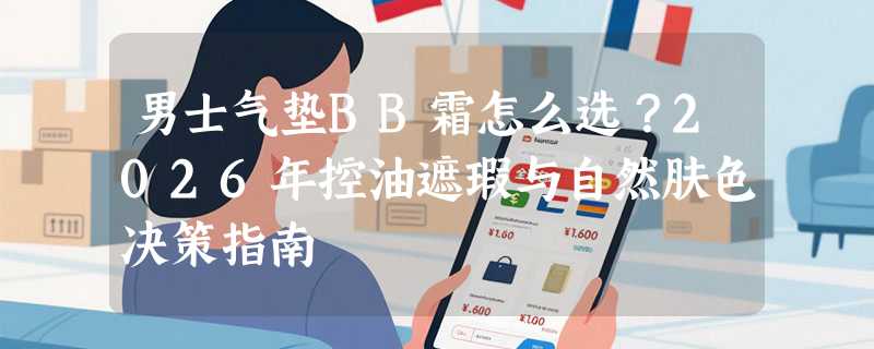男士气垫BB霜怎么选？2026年控油遮瑕与自然肤色决策指南