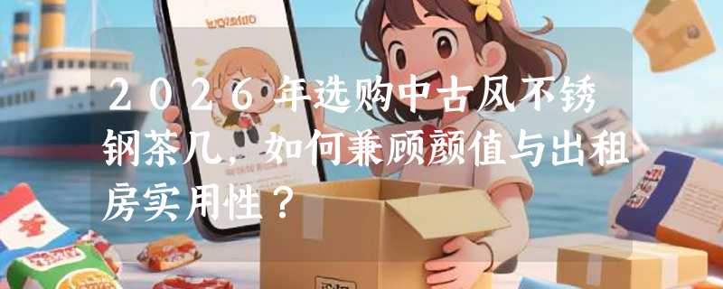 2026年选购中古风不锈钢茶几，如何兼顾颜值与出租房实用性？