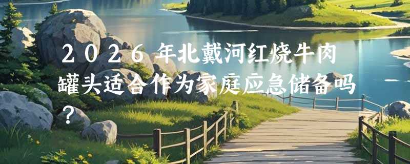 2026年北戴河红烧牛肉罐头适合作为家庭应急储备吗？