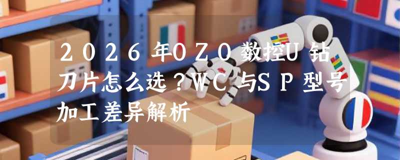 2026年OZO数控U钻刀片怎么选？WC与SP型号加工差异解析