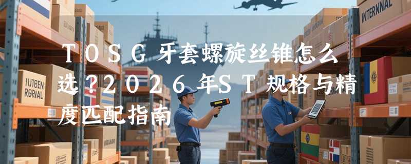 TOSG牙套螺旋丝锥怎么选？2026年ST规格与精度匹配指南