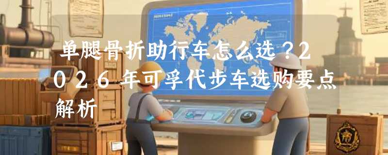 单腿骨折助行车怎么选？2026年可孚代步车选购要点解析