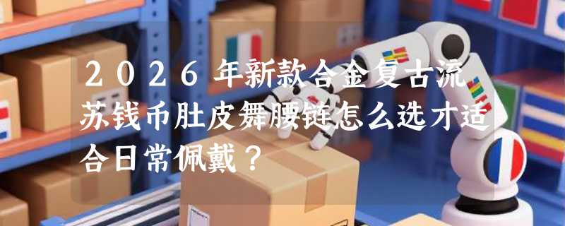 2026年新款合金复古流苏钱币肚皮舞腰链怎么选才适合日常佩戴？