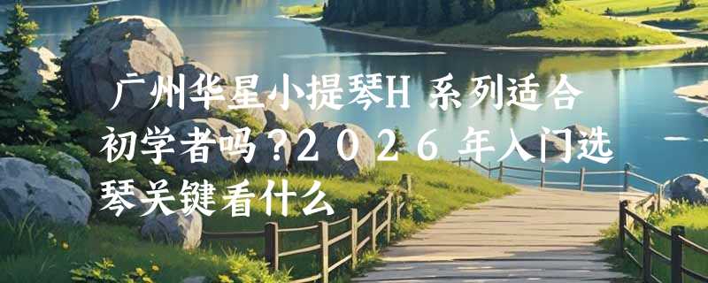 广州华星小提琴H系列适合初学者吗？2026年入门选琴关键看什么