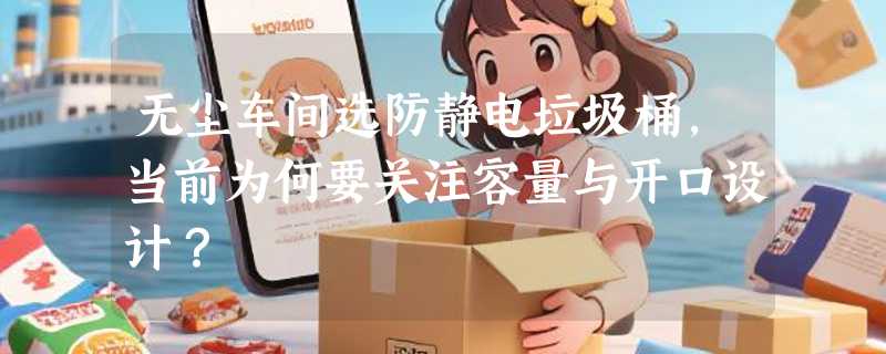 无尘车间选防静电垃圾桶，当前为何要关注容量与开口设计？