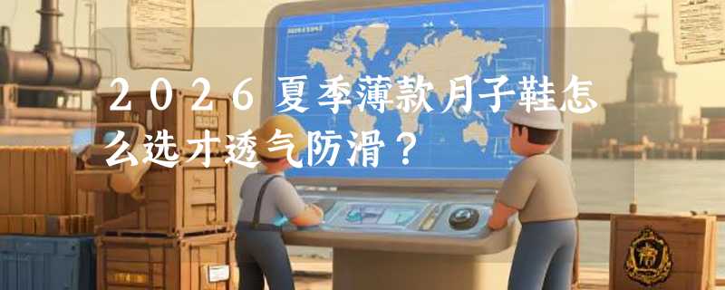 2026夏季薄款月子鞋怎么选才透气防滑？