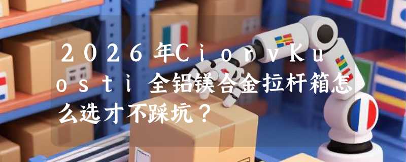 2026年CiorvKuosti全铝镁合金拉杆箱怎么选才不踩坑？