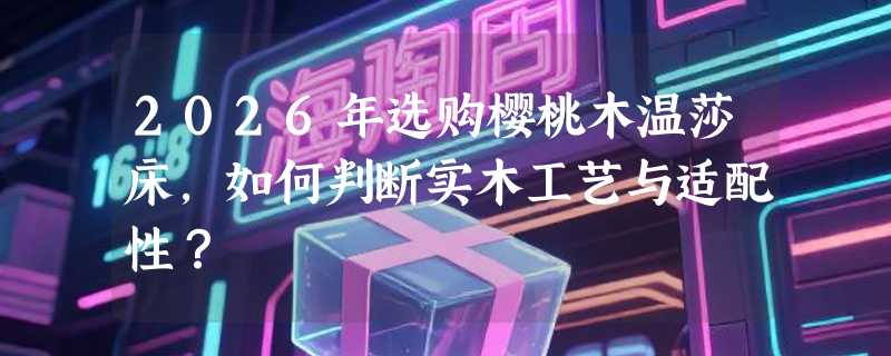2026年选购樱桃木温莎床，如何判断实木工艺与适配性？