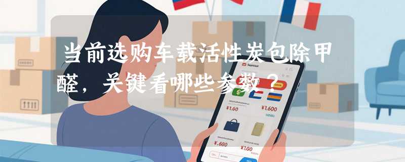 当前选购车载活性炭包除甲醛，关键看哪些参数？