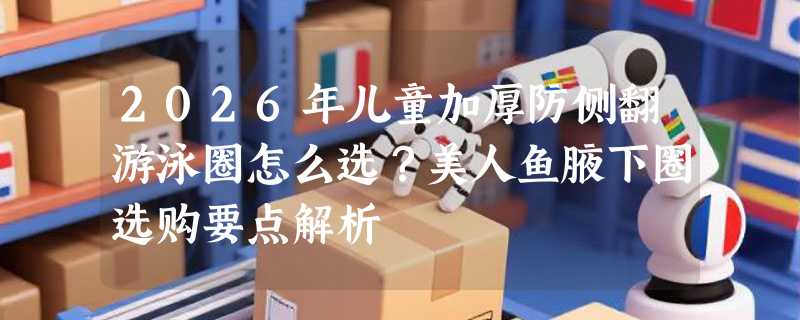 2026年儿童加厚防侧翻游泳圈怎么选？美人鱼腋下圈选购要点解析