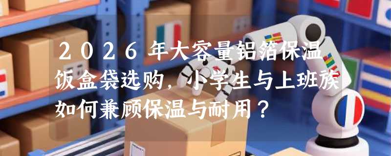 2026年大容量铝箔保温饭盒袋选购，小学生与上班族如何兼顾保温与耐用？