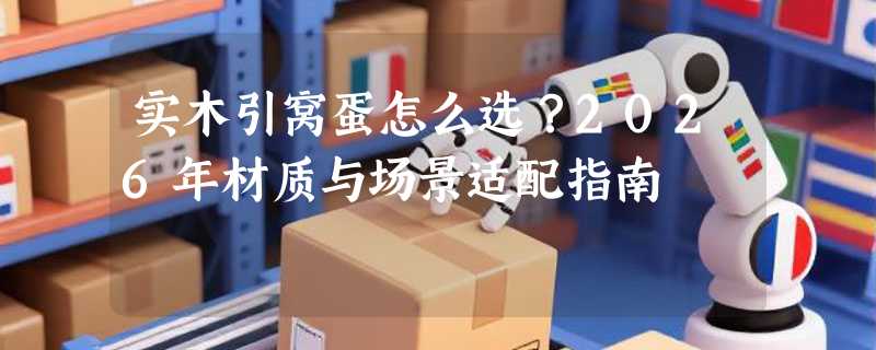 实木引窝蛋怎么选？2026年材质与场景适配指南
