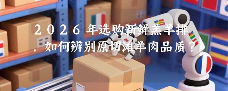 2026年选购新鲜羔羊排，如何辨别原切滩羊肉品质？