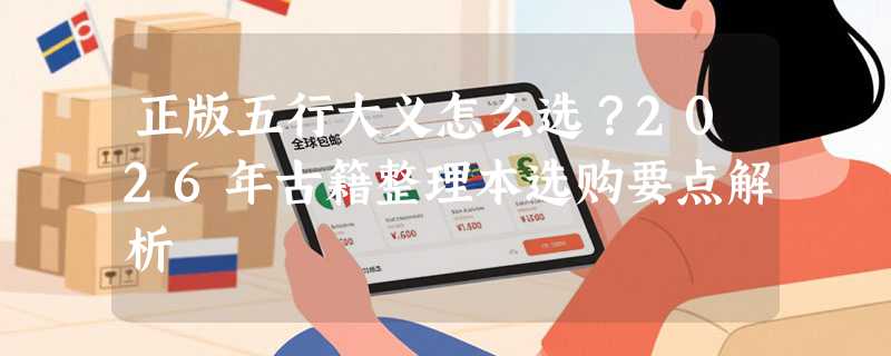 正版五行大义怎么选？2026年古籍整理本选购要点解析