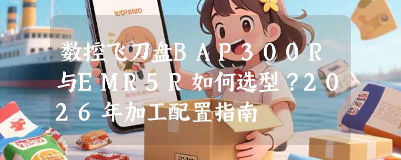 数控飞刀盘BAP300R与EMR5R如何选型？2026年加工配置指南