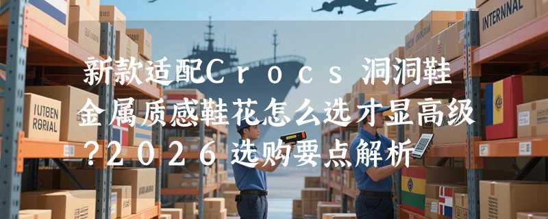 新款适配Crocs洞洞鞋金属质感鞋花怎么选才显高级？2026选购要点解析