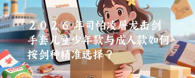 2026年司帕凌屠龙击剑手套儿童少年款与成人款如何按剑种精准选择？