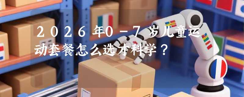 2026年0-7岁儿童运动套餐怎么选才科学？