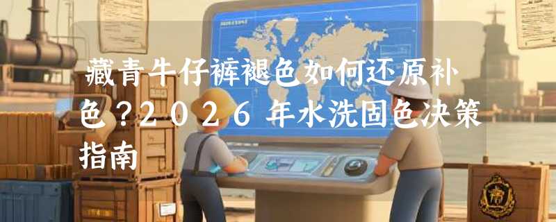 藏青牛仔裤褪色如何还原补色？2026年水洗固色决策指南