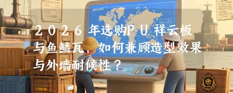 2026年选购PU祥云板与鱼鳞瓦，如何兼顾造型效果与外墙耐候性？