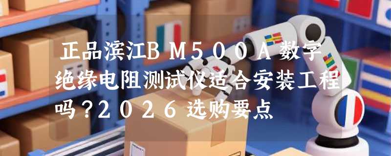 正品滨江BM500A数字绝缘电阻测试仪适合安装工程吗？2026选购要点