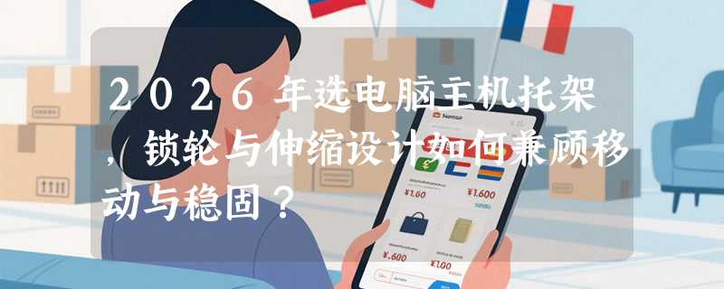 2026年选电脑主机托架，锁轮与伸缩设计如何兼顾移动与稳固？
