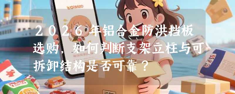 2026年铝合金防洪挡板选购，如何判断支架立柱与可拆卸结构是否可靠？