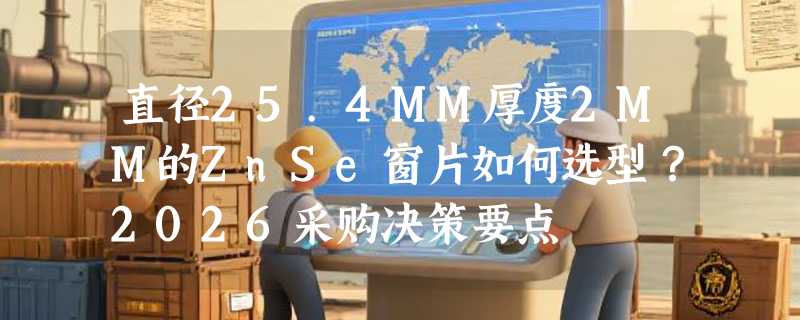 直径25.4MM厚度2MM的ZnSe窗片如何选型？2026采购决策要点