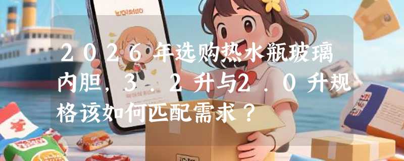 2026年选购热水瓶玻璃内胆，3.2升与2.0升规格该如何匹配需求？